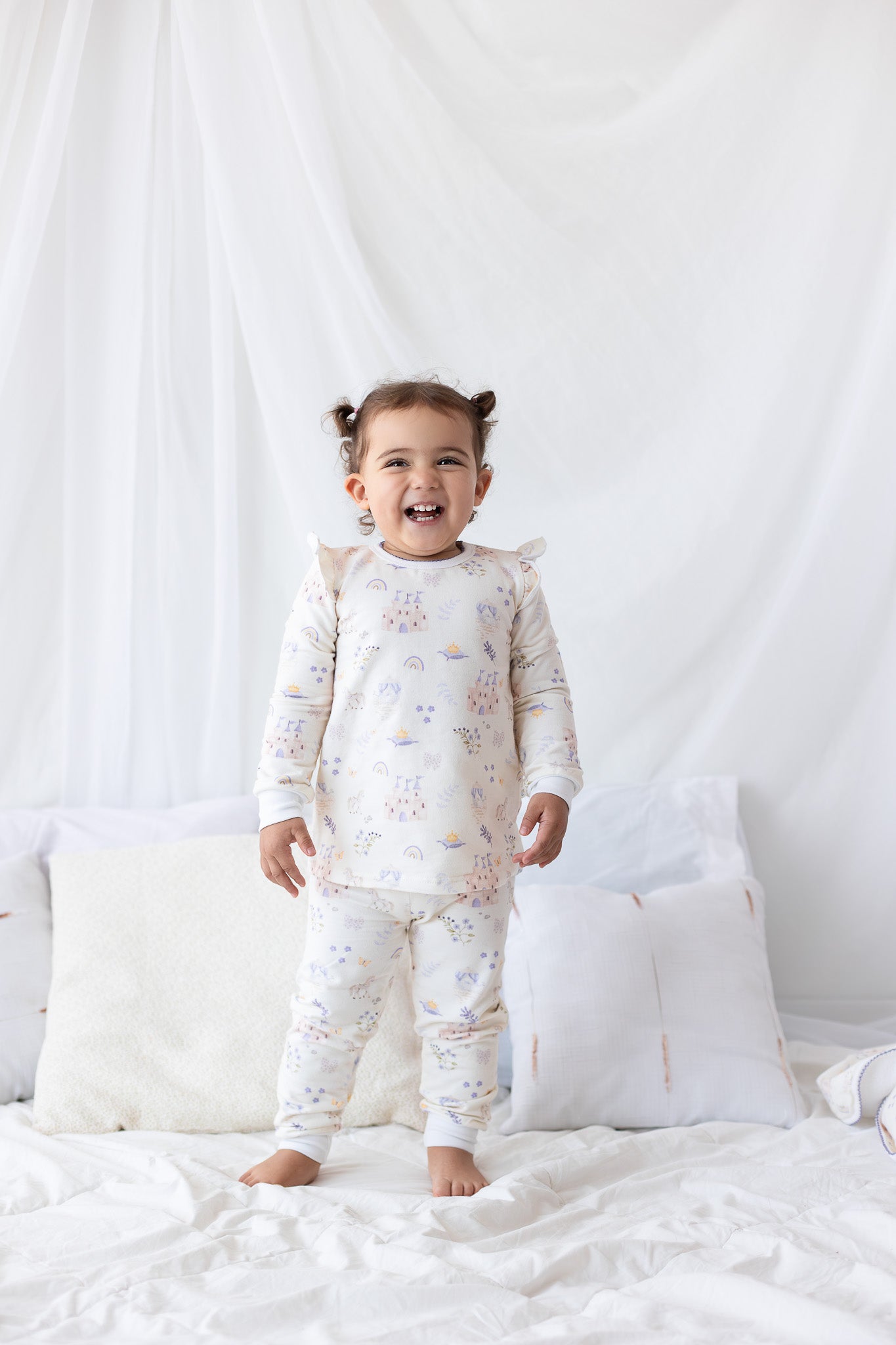 Pijama dos piezas franela Princesa