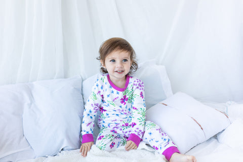 Pijama PIMA franela Flores