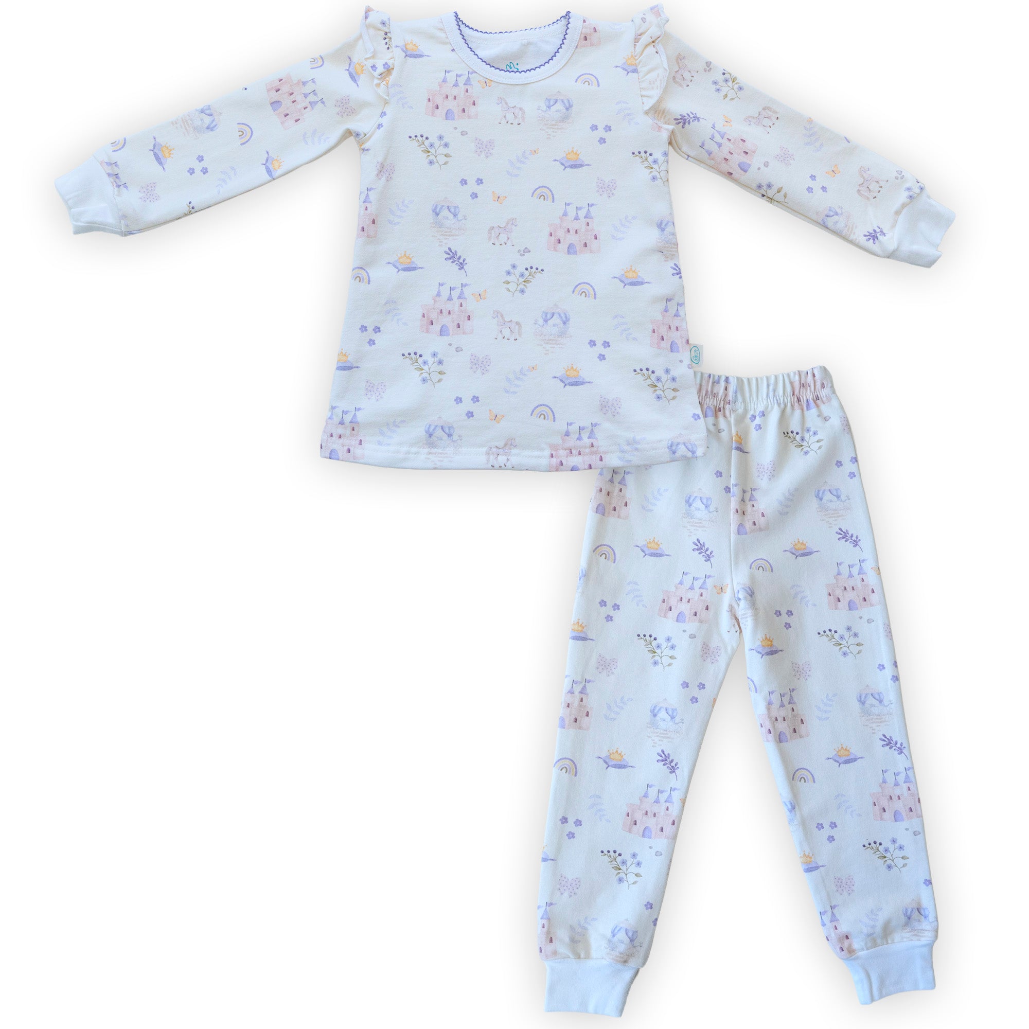 Pijama dos piezas franela Princesa