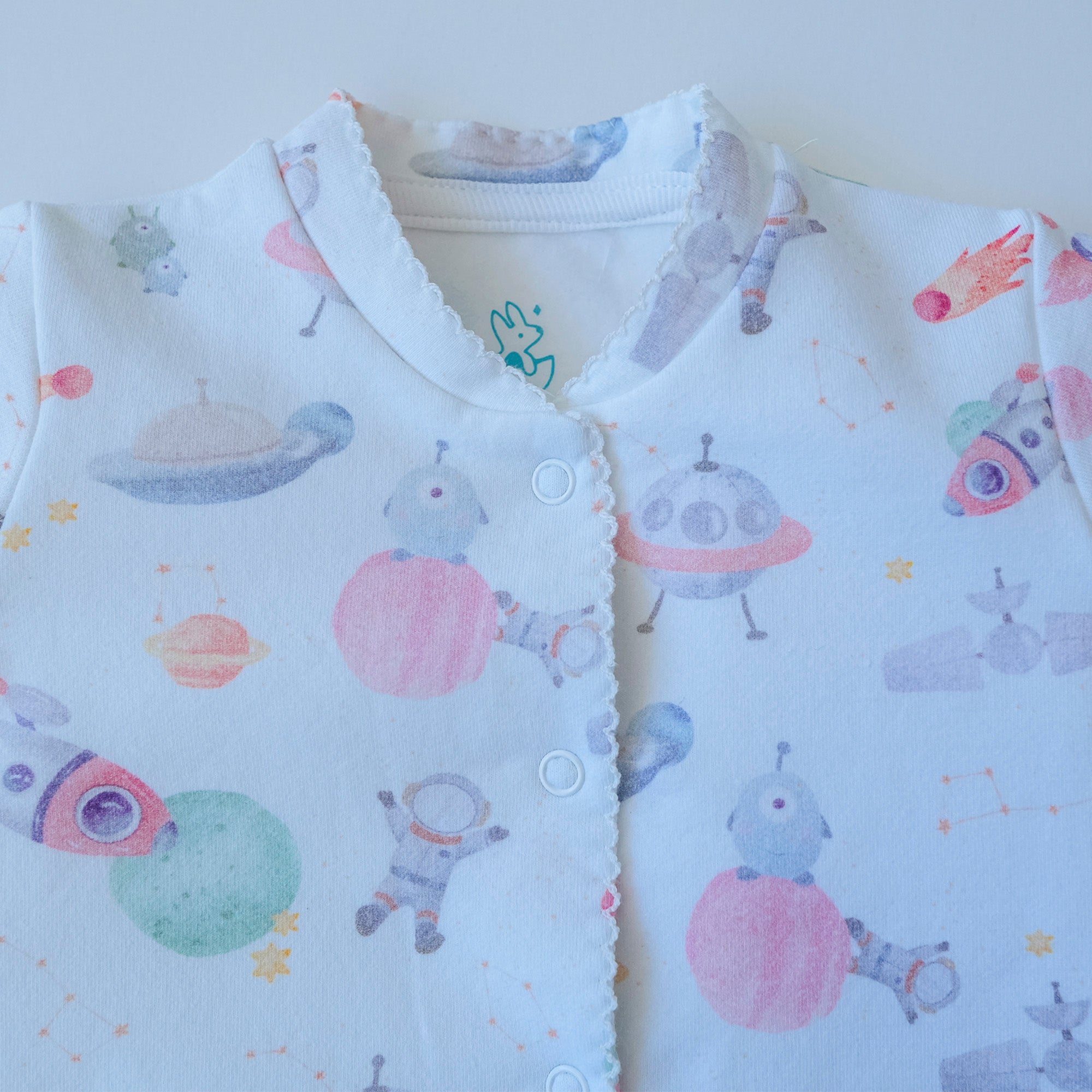 Pijama enterito broche franela Espacio