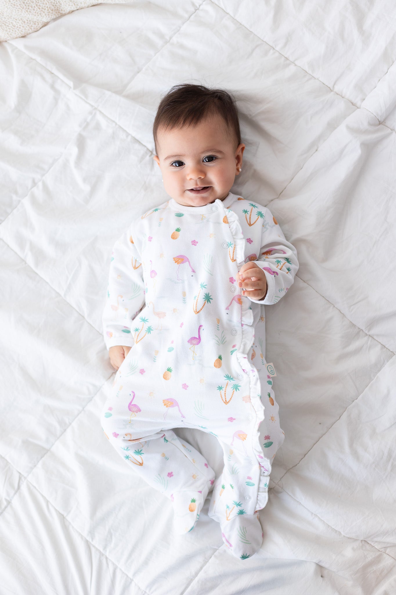 Pijama enterito broche franela Flamenco