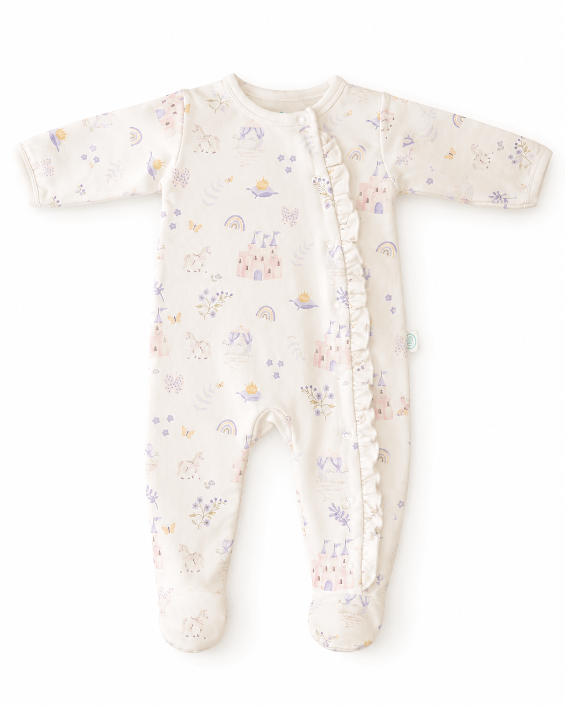 Pijama enterito broche franela Princesa