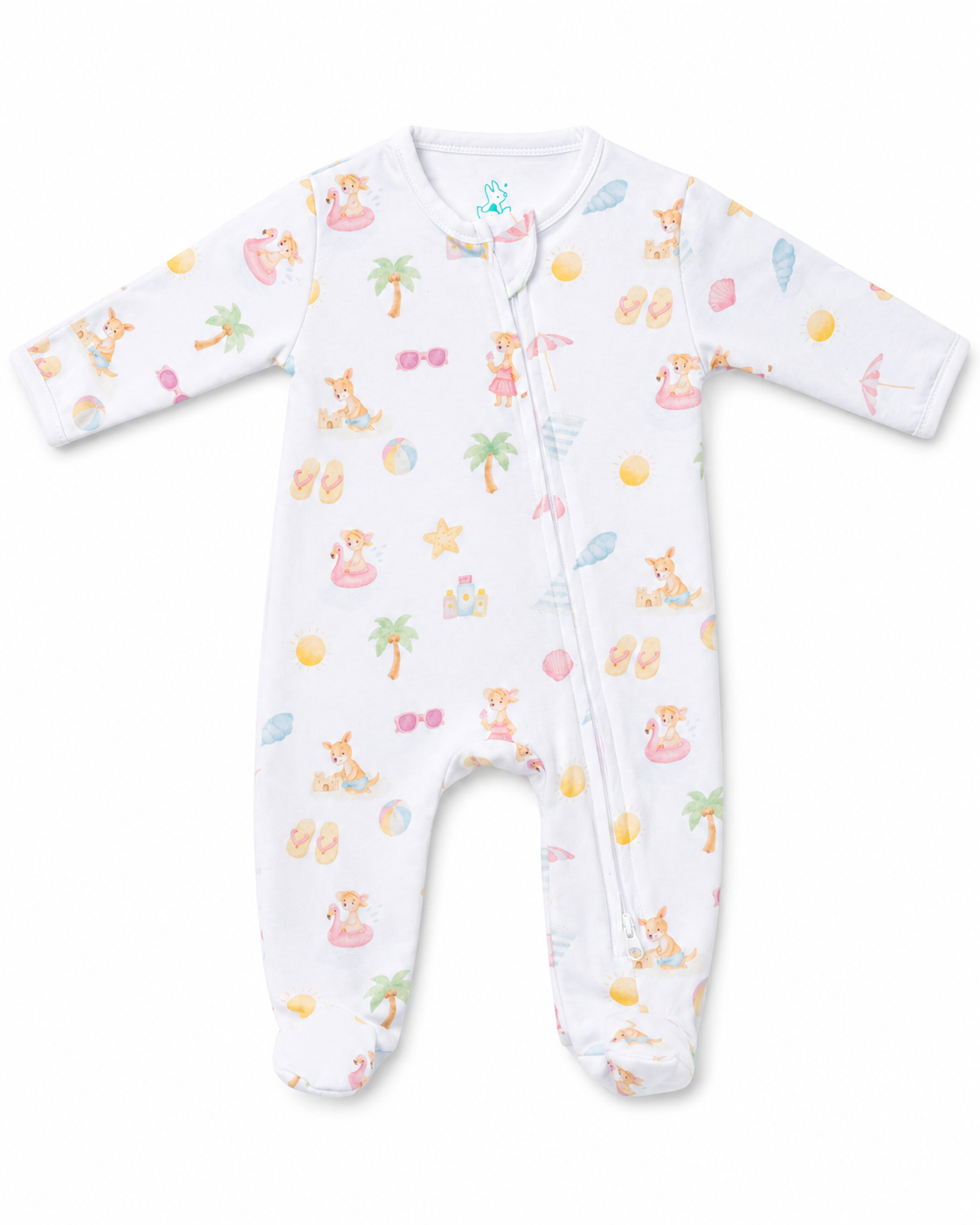 Enterito Bebé Algodón Pima – Playa