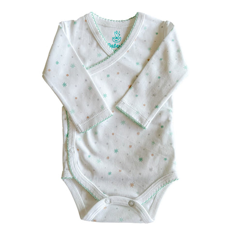 Body kimono estrella menta