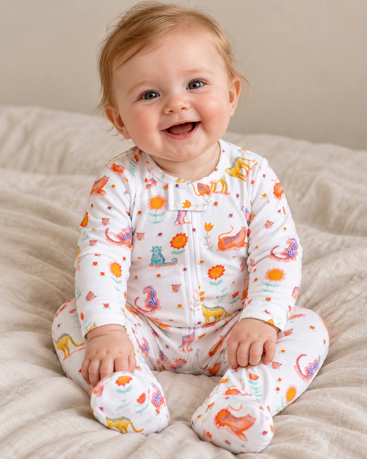 Pijama AlgodĂłn Pima 2 Piezas pantera