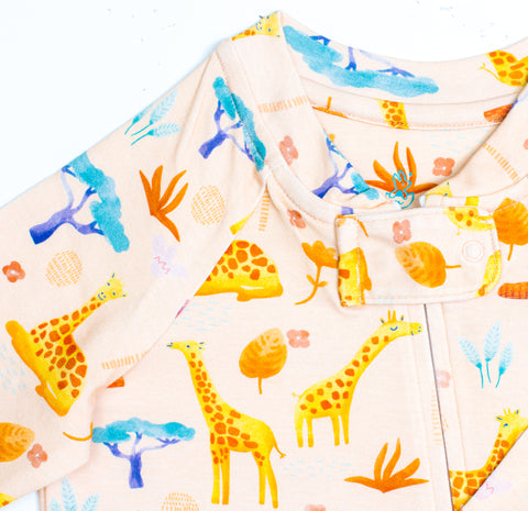 Pijama enterito jirafa