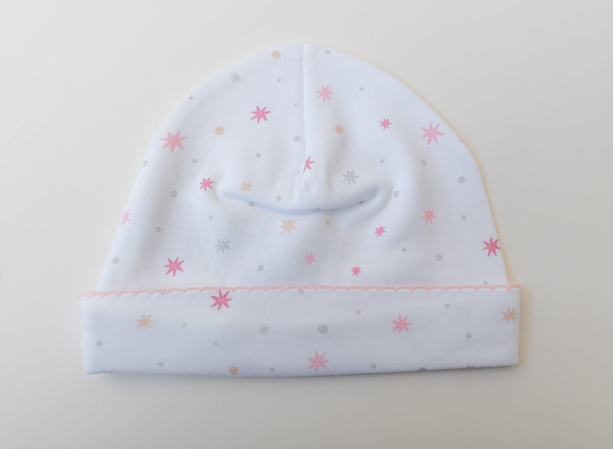 Gorro estrella rosa