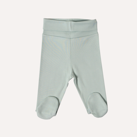 Pantalón pretina ancha menta