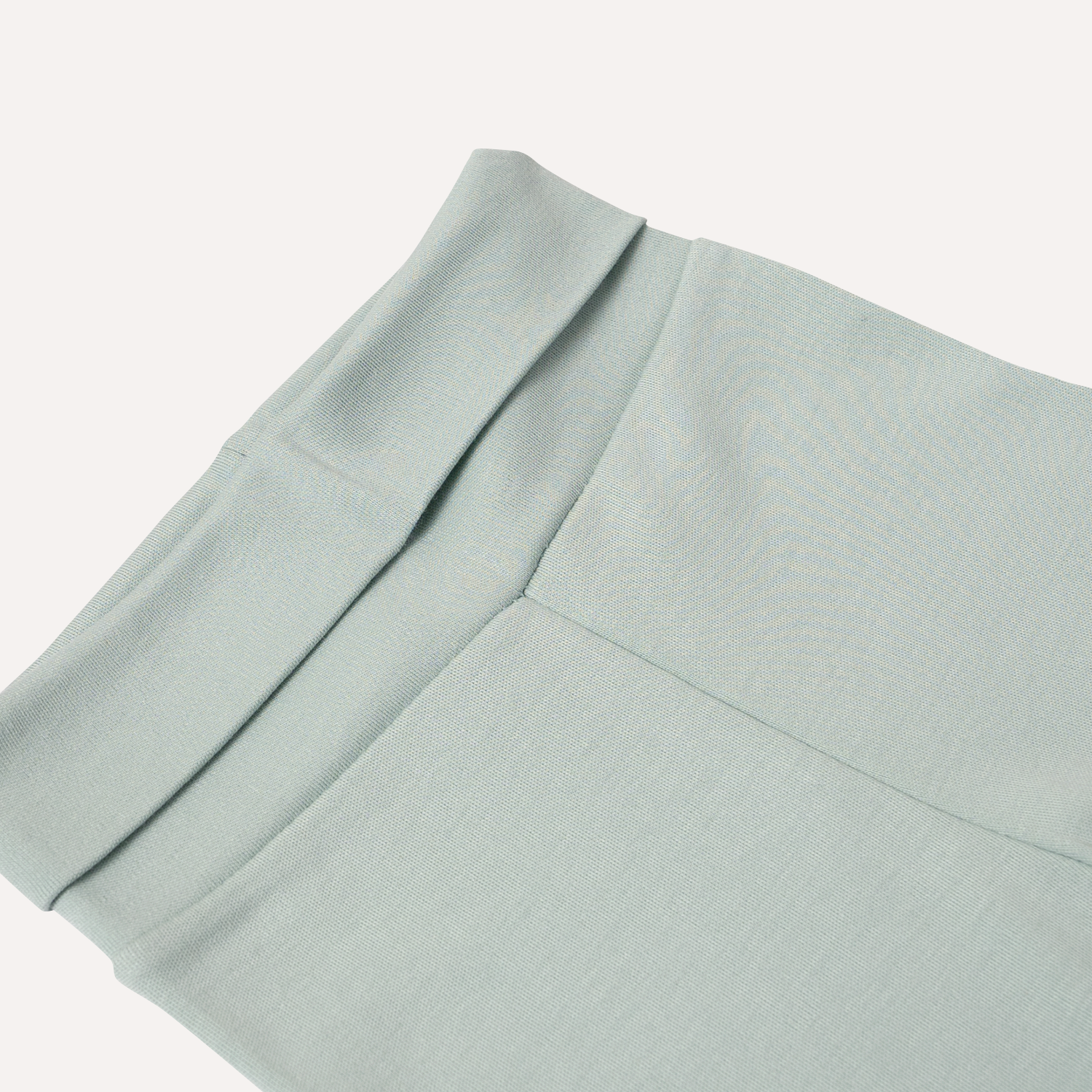 Pantalón pretina ancha menta