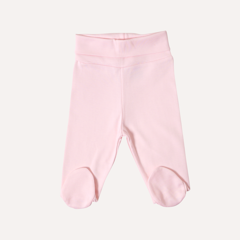Pantalón pretina ancha rosa