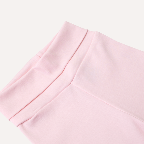 Pantalón pretina ancha rosa