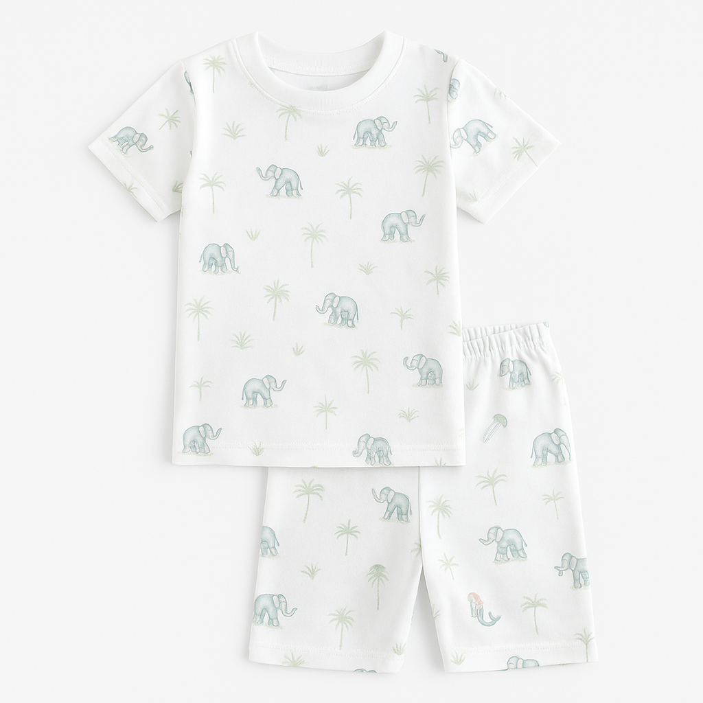 Pijama dos piezas corto