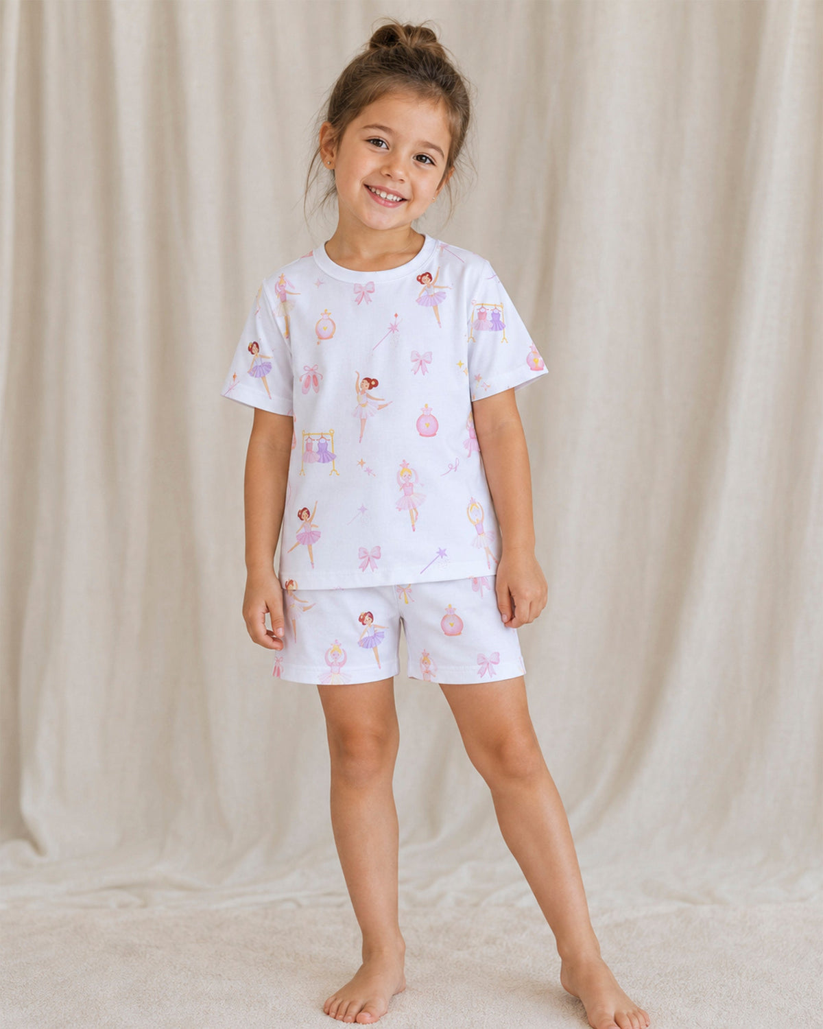 Pijama dos piezas corto niños