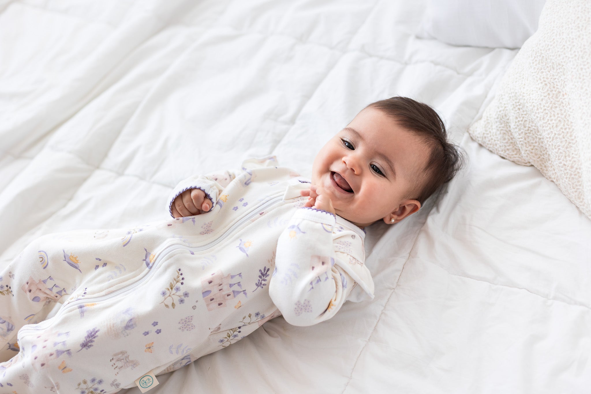 Pijama enterito cierre franela Princesa