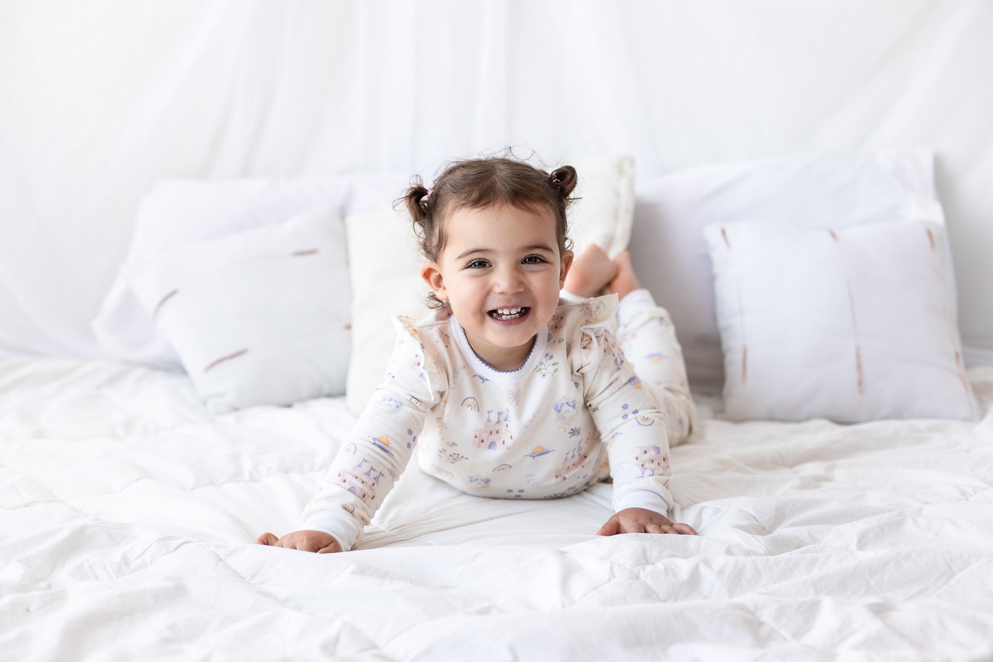 Pijama dos piezas franela Princesa