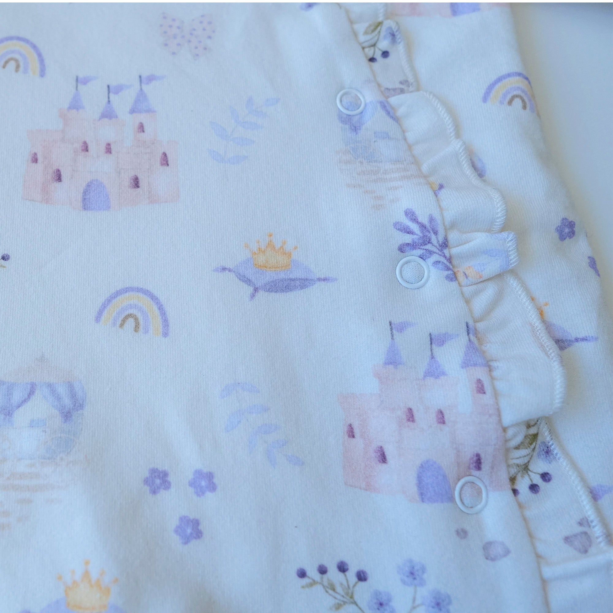 Pijama enterito broche franela Princesa