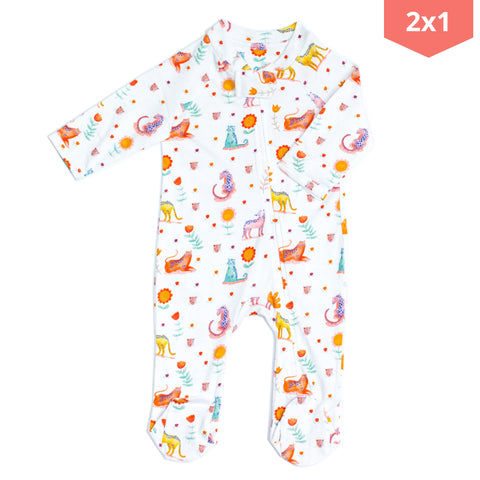 Pijama enterito pantera