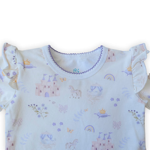 Pijama dos piezas franela Princesa