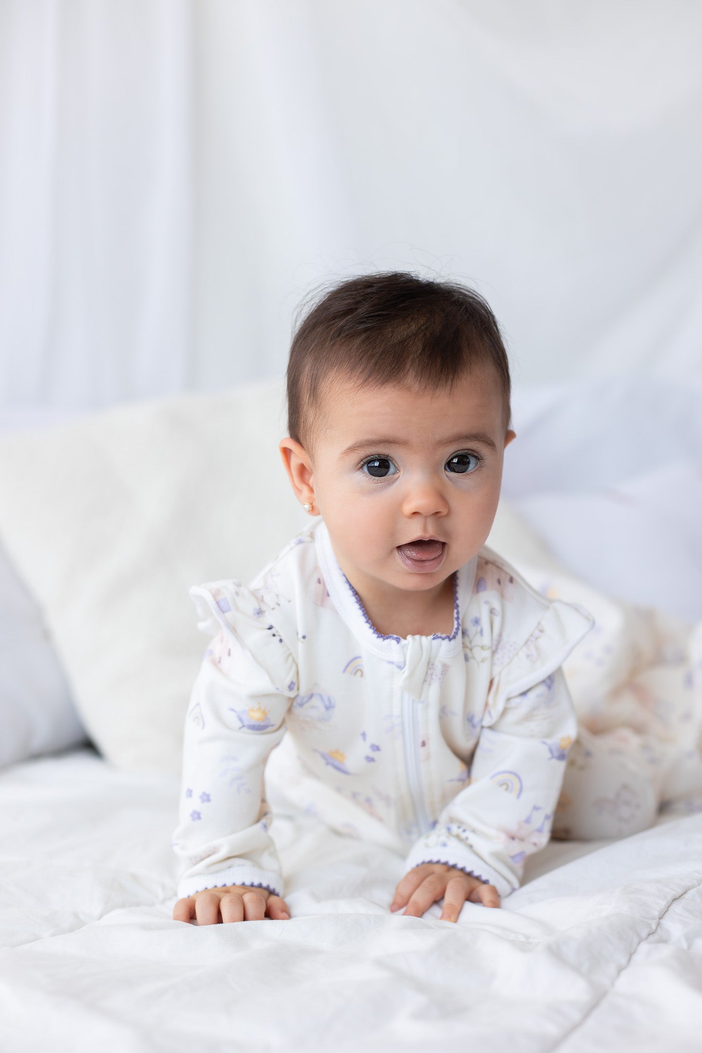 Pijama enterito broche franela Princesa