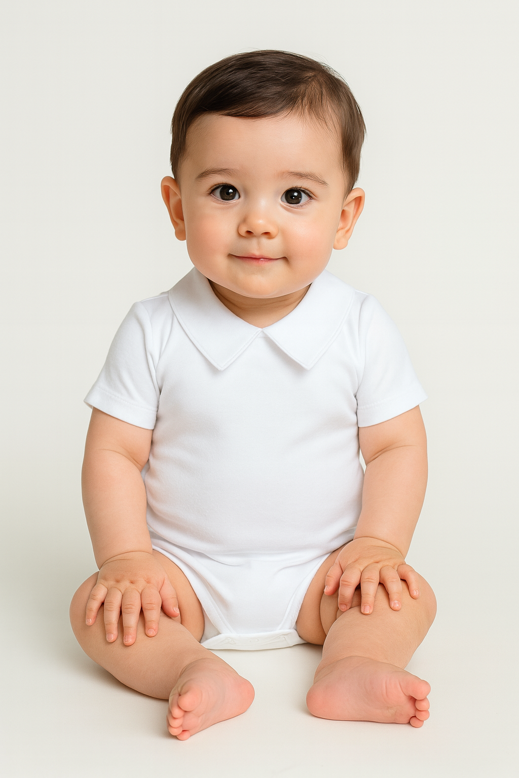 Body cuello Camisa blanco