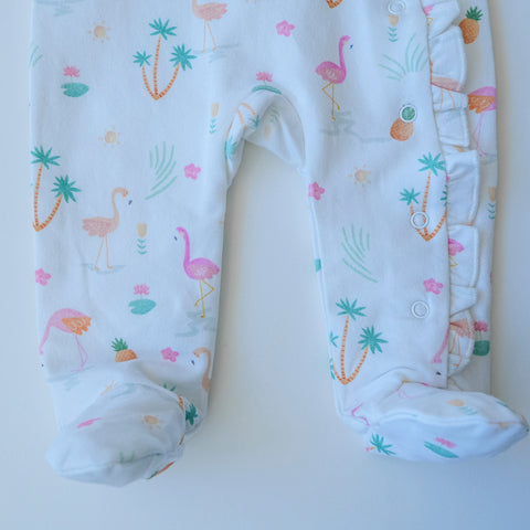 Pijama enterito franela vuelo Flamenco