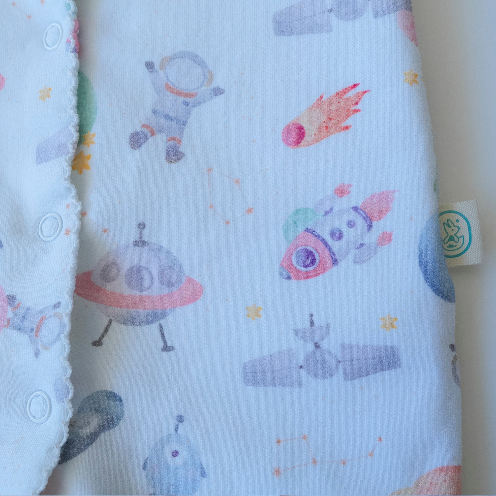 Pijama enterito broche franela Espacio