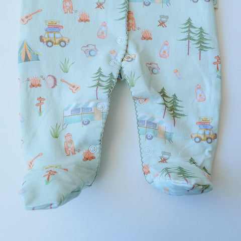 Pijama enterito franela Camping
