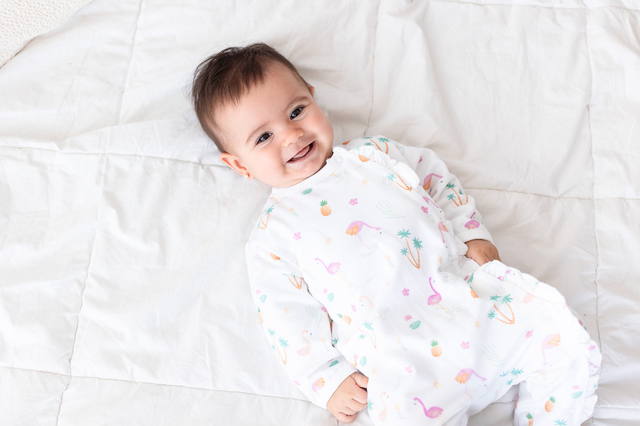 Pijama enterito broche franela Flamenco