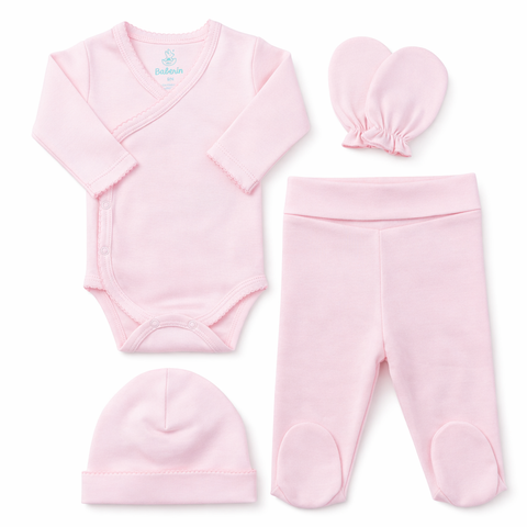 Ajuar sirena algodón PIMA (4 piezas)