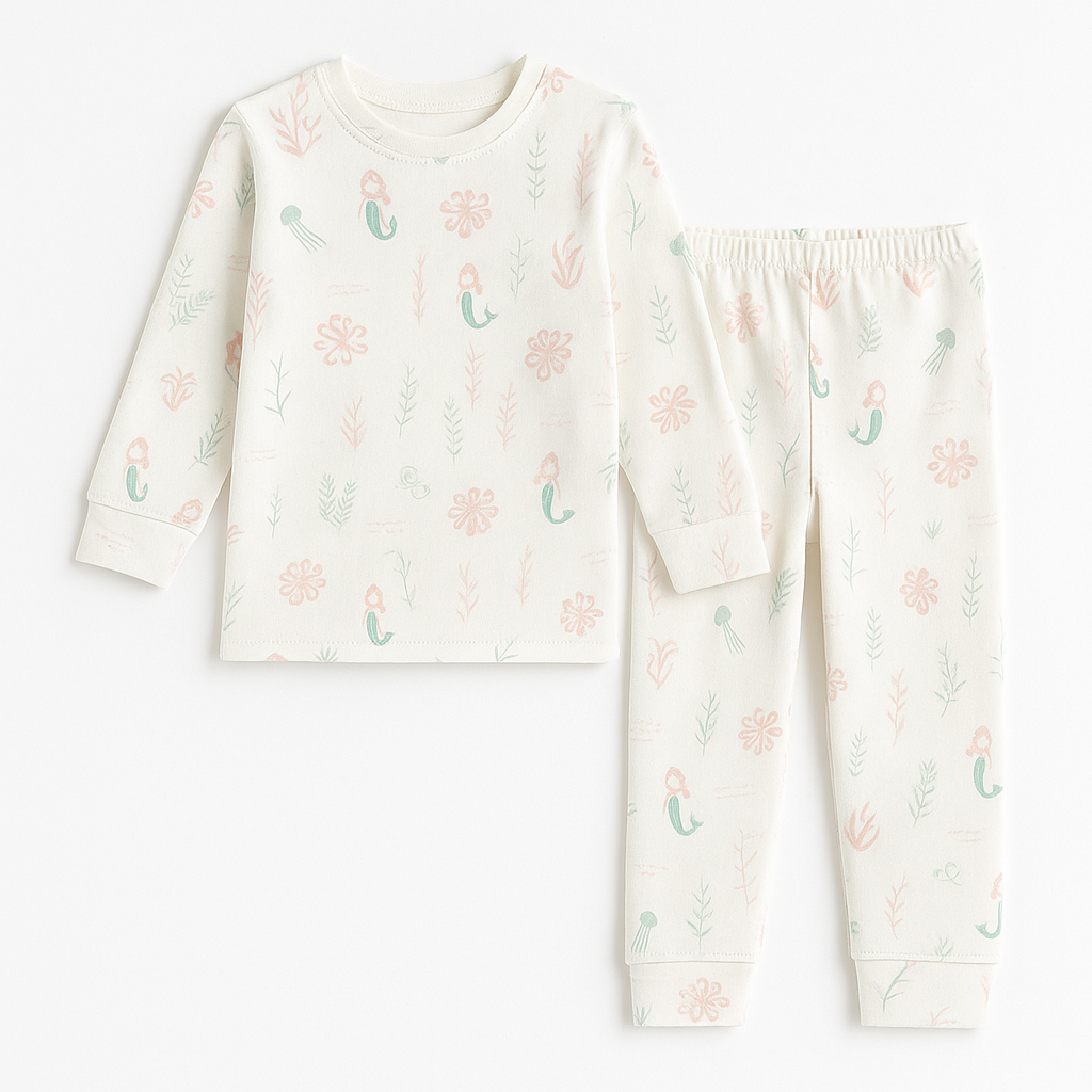 Pijama dos piezas sirena