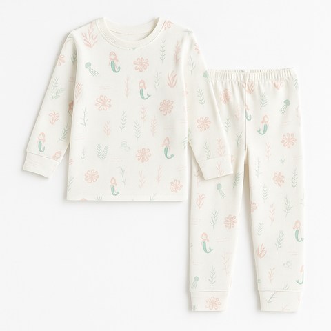 Pijama dos piezas sirena