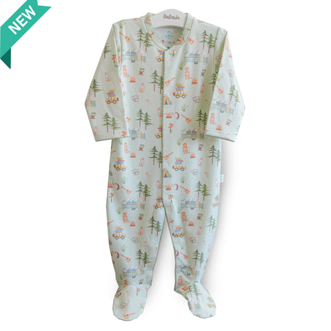 Pijama enterito franela Camping