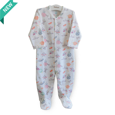 Pijama enterito franela Espacio