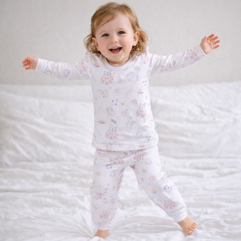 Pijama dos piezas franela Princesa