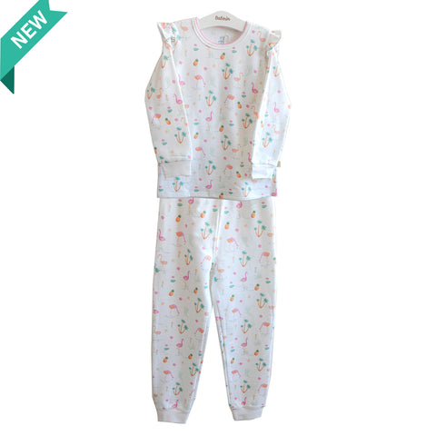 Pijama dos piezas franela Flamenco