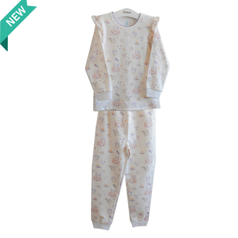 Pijama dos piezas franela Princesa