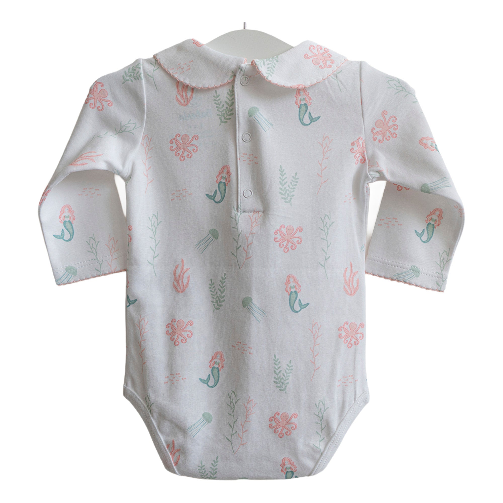 Body cuello romántico sirena