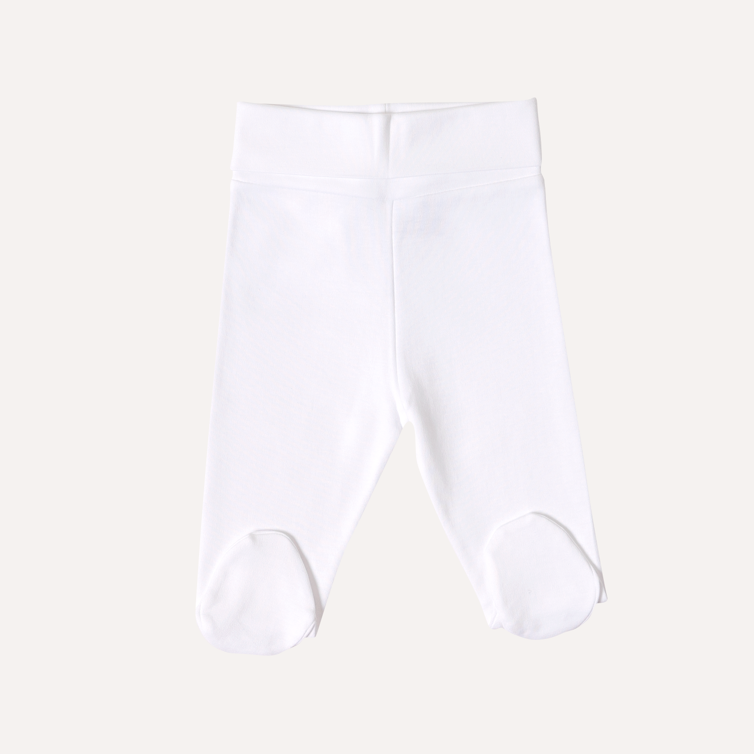 Pantalón pretina ancha blanco