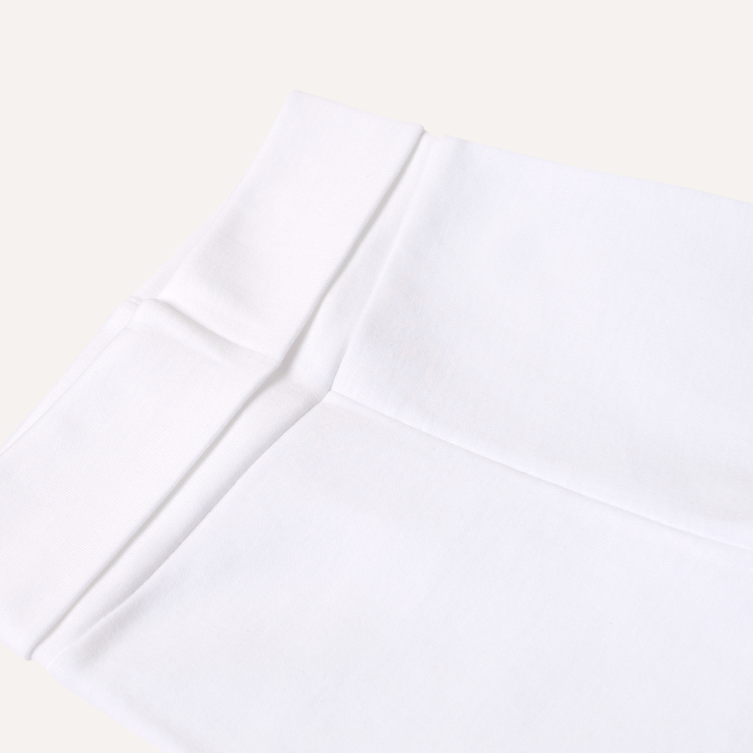 Pantalón pretina ancha blanco