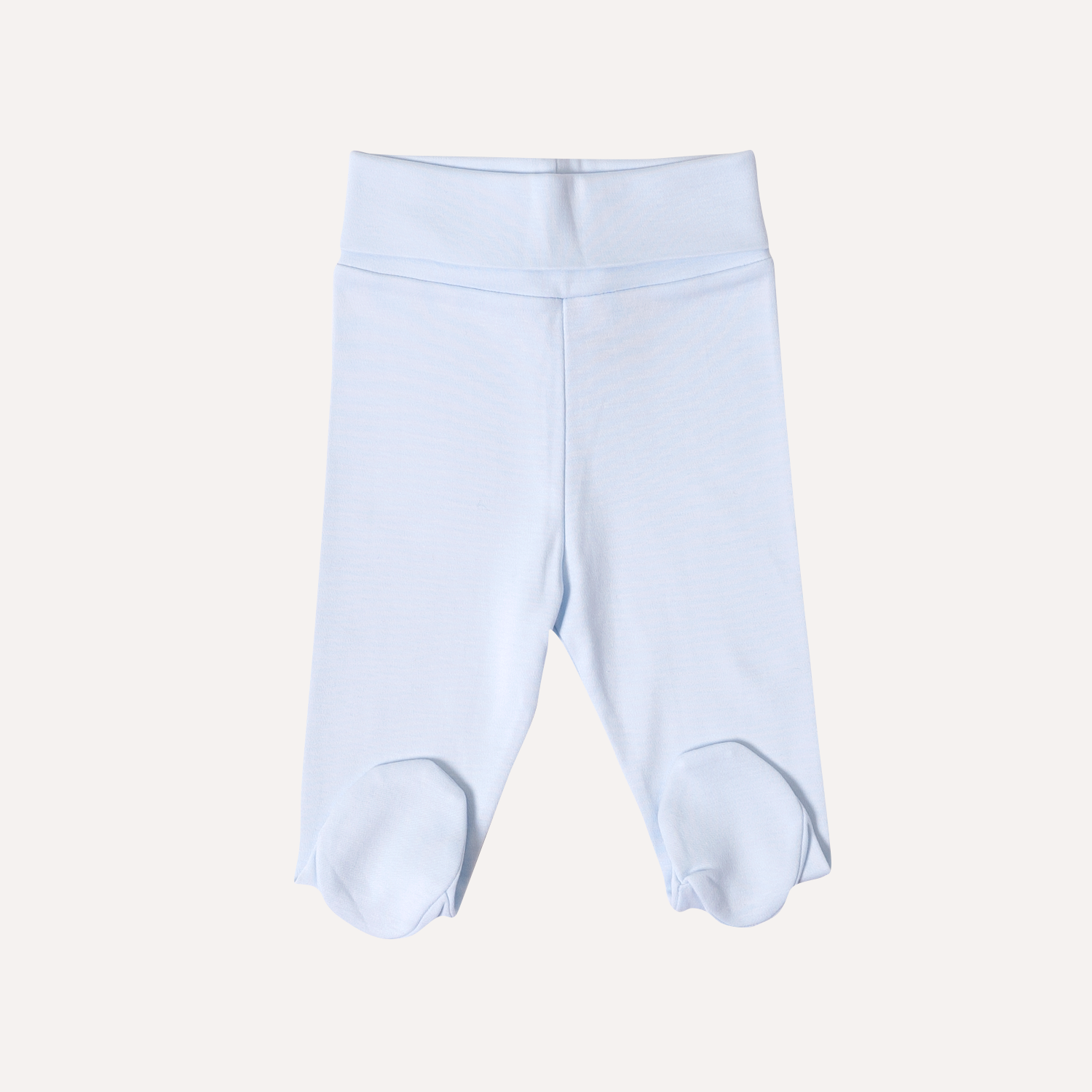 Pantalón pretina ancha celeste