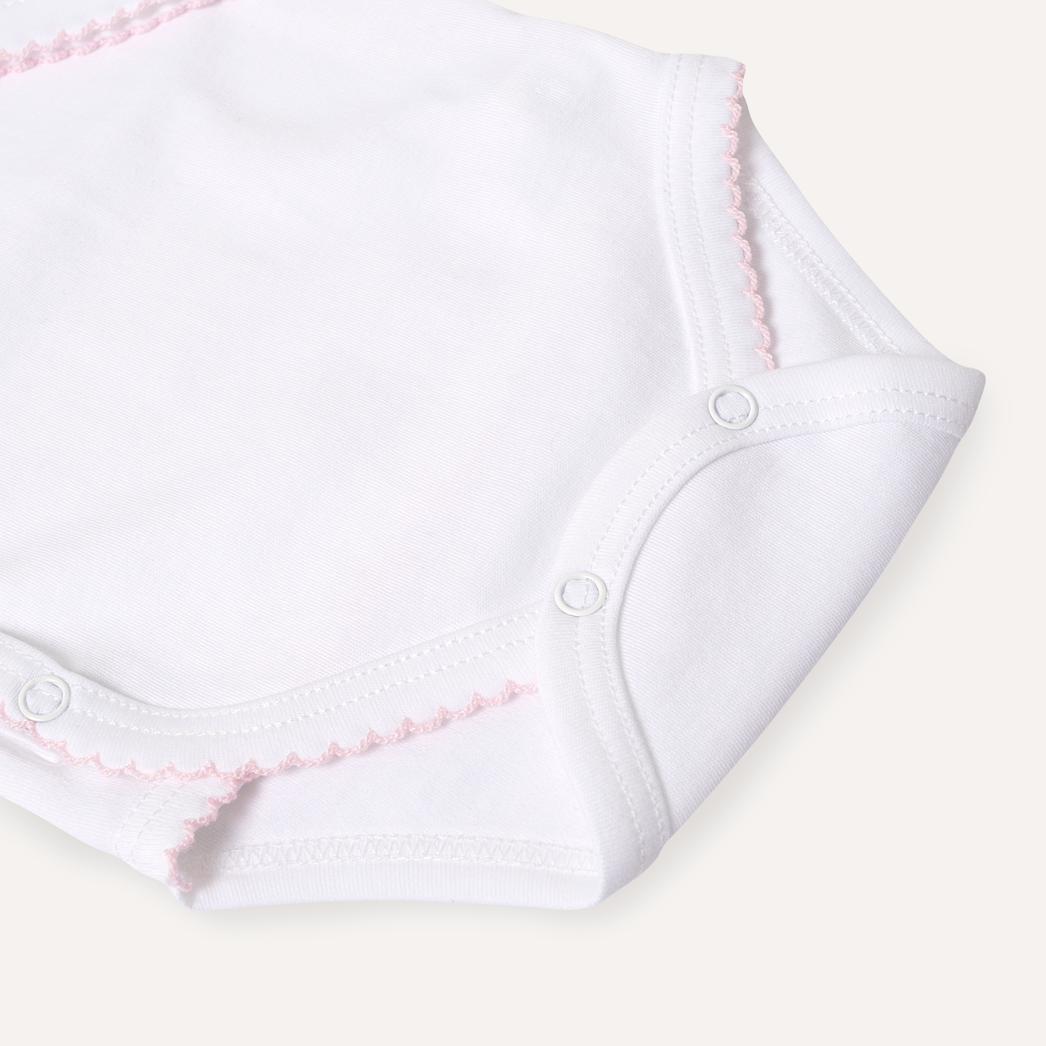 Body kimono blanco picueta rosa