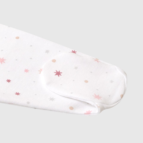 Pantalón pretina ancha estrella rosa